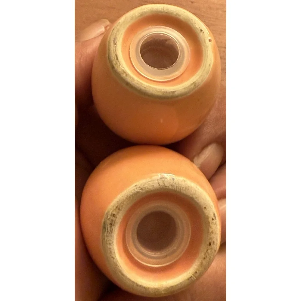 Vintage Pink Mini‎ Salt & Pepper Shakers 1.5